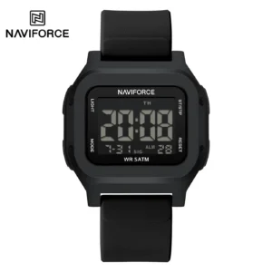 NAVIFORCE 7137 Men Digital Watch - Black | Rovelle