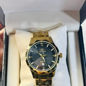 Soloni 1016 M For Men - Gold Black with Premium Box | Rovelle