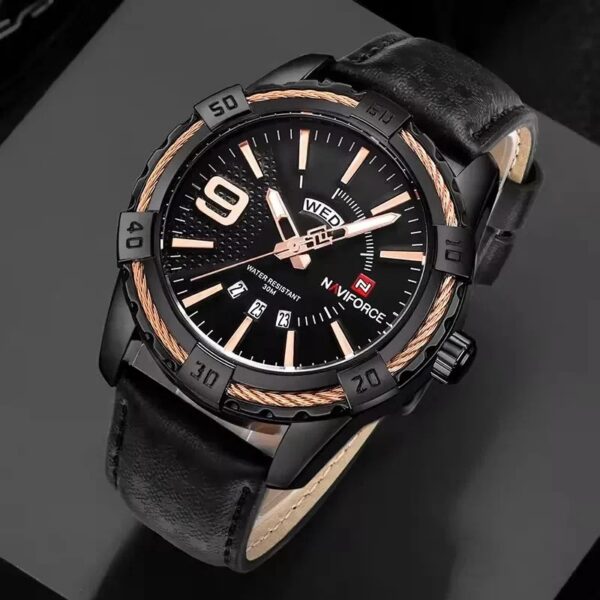 Naviforce 9117 L - Black Gold | Rovelle