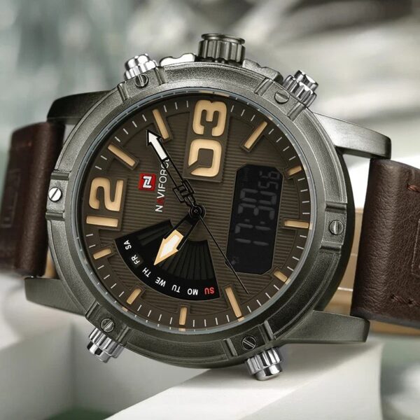 Naviforce 9095 L - Coffee | Rovelle