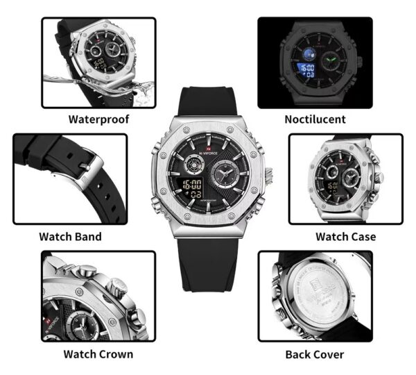 Naviforce 9216T - Black | Rovelle