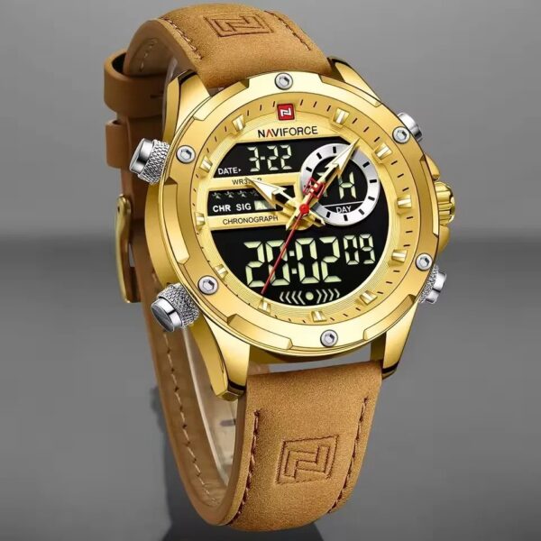 Naviforce 9208 L - Golden | Rovelle