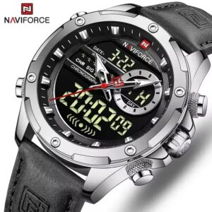Naviforce 9208 L - Silver Black | Rovelle