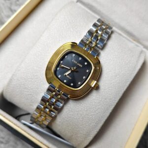 Soloni 1043 For Women - Silver Gold Black With Premium Box | Rovelle