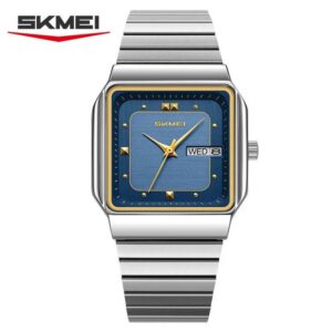 Skmei 9414 CH For Unisex -Silver Blue | Rovelle