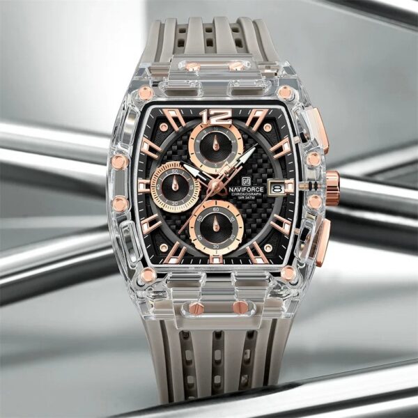 Naviforce 7105 - Rose Gray | Rovelle