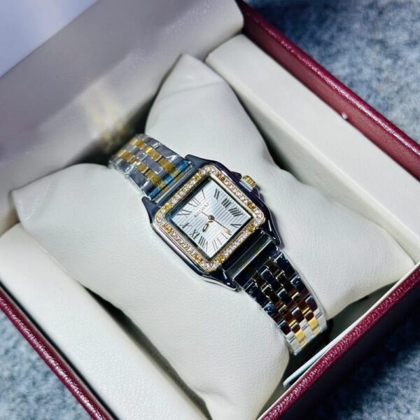 Soloni 1036 For Women -Silver Gold White With Premium Box Soloni 1036 For Women -Silver Gold White With Premium Box | Rovelle
