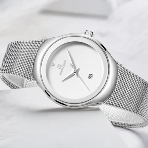 Naviforce 5004 For Women - Silver | Rovelle