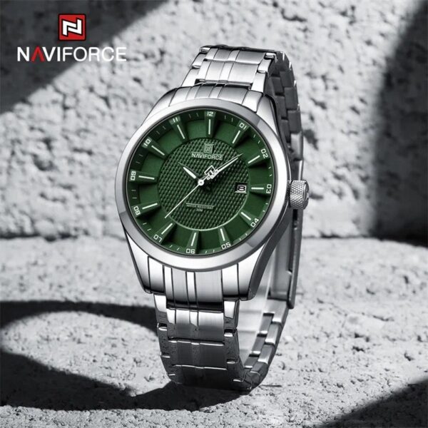 Naviforce 8032 CH - Silver Green For Men Naviforce 8032 CH - Silver Green For Men | Rovelle