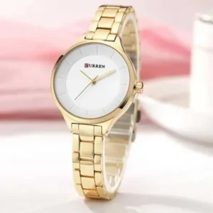 Curren 9015 Women - Gold White | Rovelle