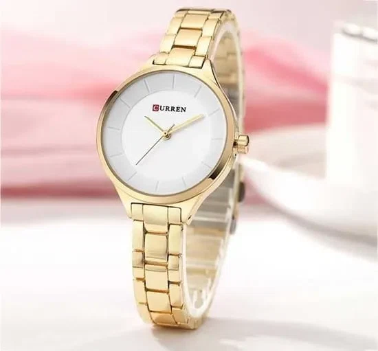 Curren 9015 Women - Gold White Curren 9015 Women - Gold White | Rovelle