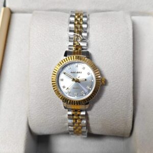 Soloni 1039 For Women - Silver Gold White With Premium Box | Rovelle