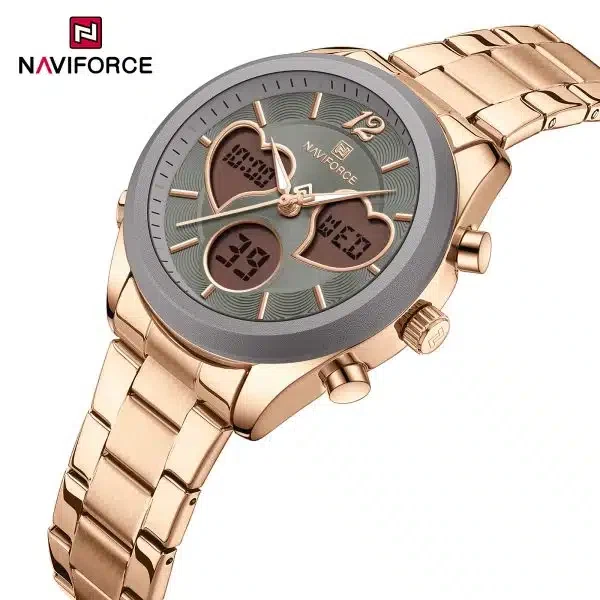 Naviforce 5045 For Women - Rose Gray | Rovelle