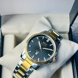 Soloni 1020 For Men - Silver Gold Black With Premium Box | Rovelle