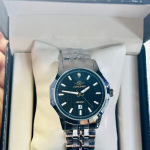 Soloni 1007 For Men - Silver Black With Premium Box | Rovelle