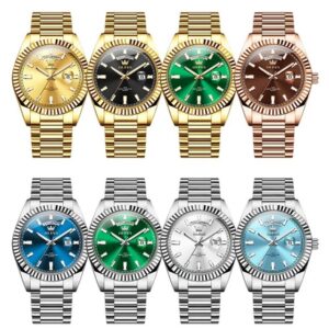 Olevs 5650 CH For Men -Gold | Rovelle