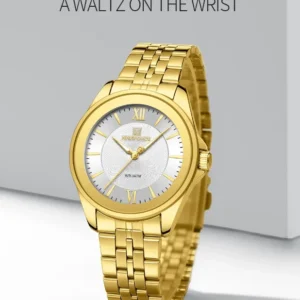 Naviforce 5067 For Women - Gold White | Rovelle