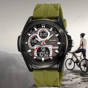 Skmei 2486 Men's Sport Watch - Black Green | Rovelle