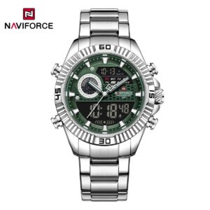 Naviforce 9262 CH - Silver Green | Rovelle
