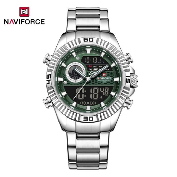 Naviforce 9262 CH - Silver Green Naviforce 9262 CH - Silver Green | Rovelle