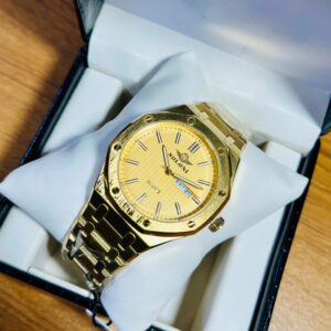 Soloni 1012M For Men - Gold with Premium Box | Rovelle