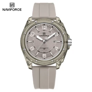 NAVIFORCE 6119 T For Men - Gray White | Rovelle