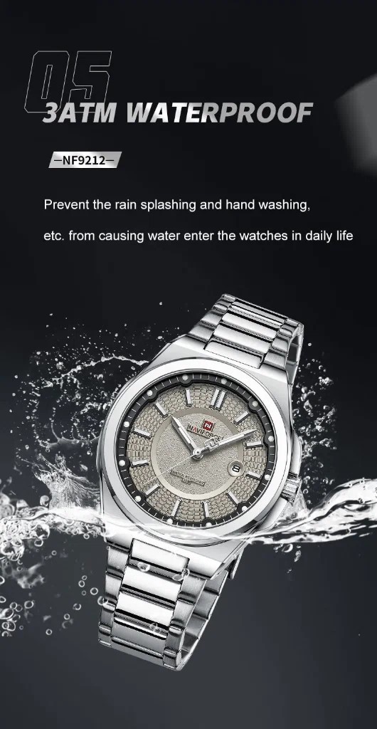 Naviforce 9212 CH - Silver Gray | Rovelle