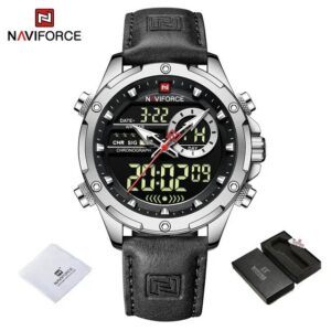 Naviforce 9208 L - Silver Black | Rovelle