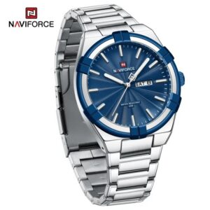 Naviforce 9218 CH - Silver Blue | Rovelle