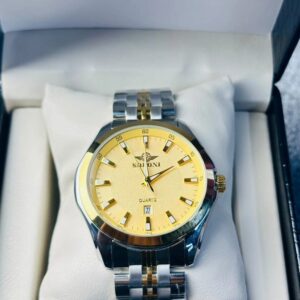 Soloni 1006 M For Men - Silver Gold with Premium Box | Rovelle