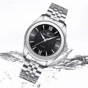 Naviforce 5067 For Women - Silver Black | Rovelle