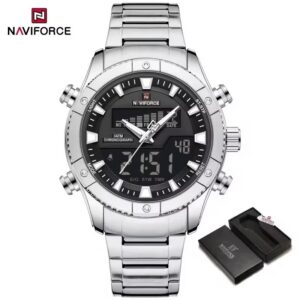 Naviforce 9259 - Silver Black | Rovelle