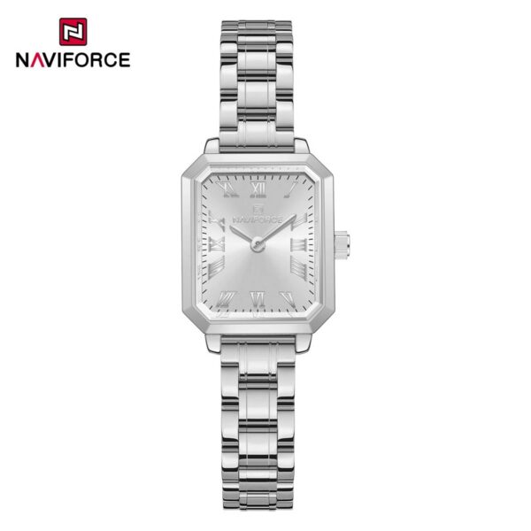 Naviforce 5080 CH For Women - Silver White Naviforce 5080 CH For Women - Silver White | Rovelle