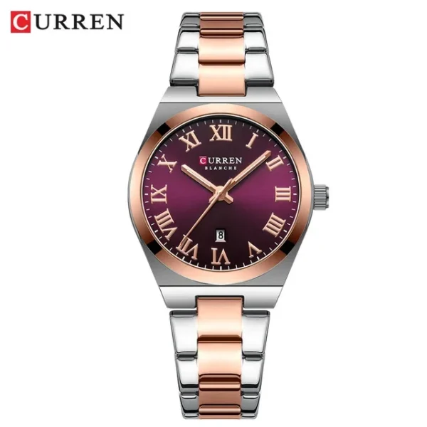 Curren 9095 CH For Women - Rose Purple | Rovelle