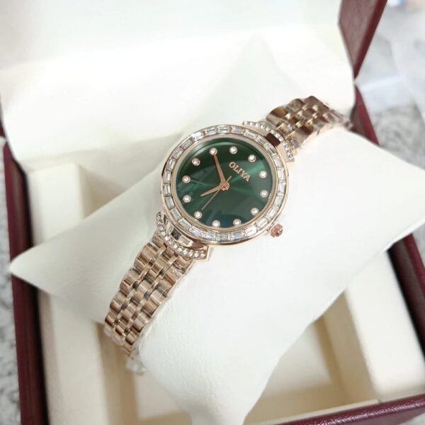 Oliya 6806 Ladies Watch - Rose Green Oliya 6806 Ladies Watch - Rose Green | Rovelle