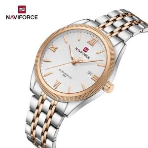 Naviforce - 9282 Silver Rose For Men | Rovelle