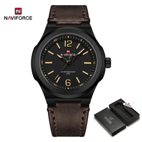 Naviforce 9233 - Coffee | Rovelle