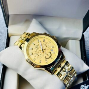 Soloni 3008 For Men - Gold With Premium Box | Rovelle