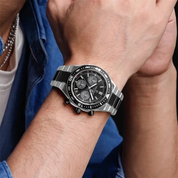 Naviforce 8049 - Silver Black For Man | Rovelle