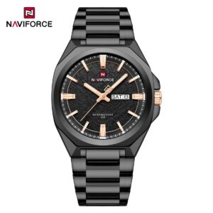 Naviforce 9273 Men's Watch - Black Rose | Rovelle