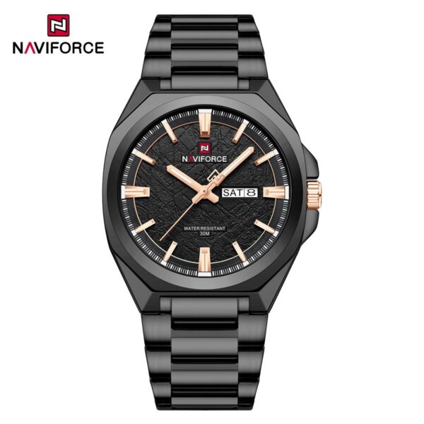 Naviforce 9273 Men's Watch - Black Rose Naviforce 9273 Men's Watch - Black Rose | Rovelle