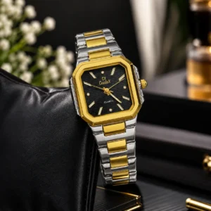 Caslex 068 Ladies Watch - Gold Black | Rovelle