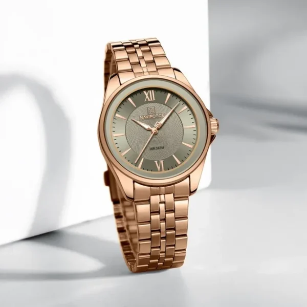 Naviforce 5067 For Women - Rose Gray | Rovelle