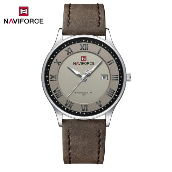 Naviforce 9290 L For Men - Silver Gray Naviforce 9290 L For Men - Silver Gray | Rovelle