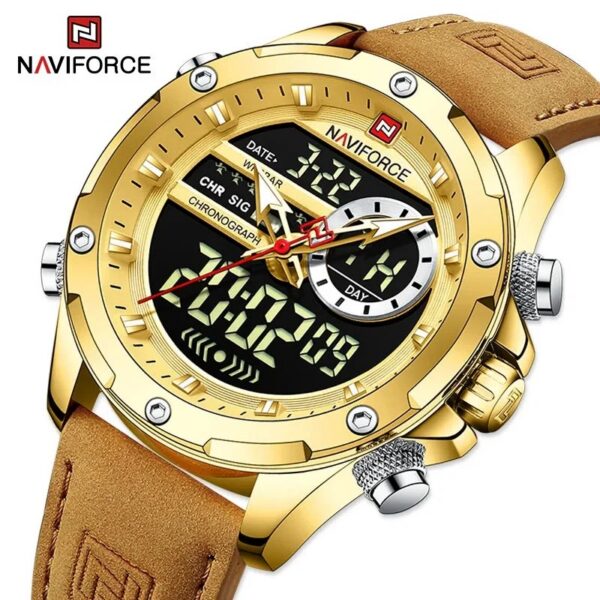 Naviforce 9208 L - Golden | Rovelle