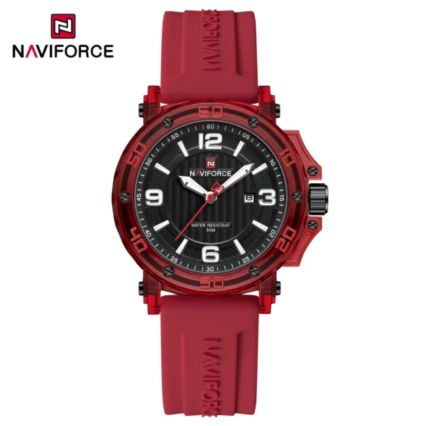 NAVIFORCE 7125 Women Watch - Red NAVIFORCE 7125 Women Watch - Red | Rovelle