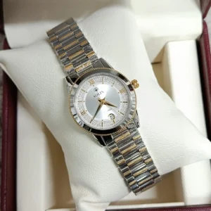 Aolix 9162 CH For Women Watch - Silver Gold White | Rovelle