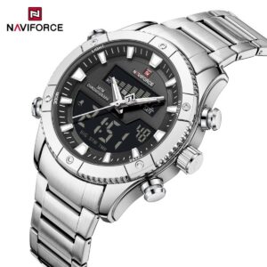 Naviforce 9259 - Silver Black | Rovelle