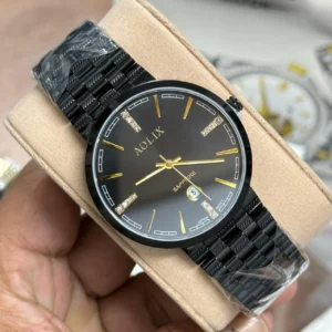 Aolix 9183 Men's Watch -Silver Gold White | Rovelle