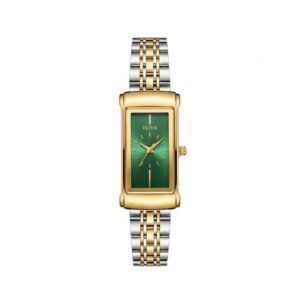 Oliya 182 Ladies Watch - Silver Gold Green | Rovelle